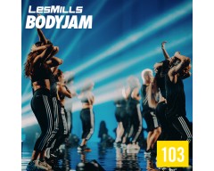 Hot Sale LesMills Q1 2023 Body Jam 103 New Release BJ103 DVD, CD & Notes